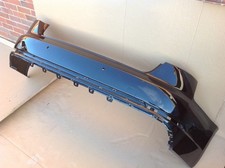 AUDI A4 S4 B9 S-LINE SALOON REAR BUMPER PANEL WITH PDC HOLES 2016-19  8W5807511J