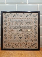 Antique Georgian Cross Stitch