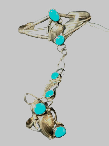 Sterling silver slave bracelet - sterling,