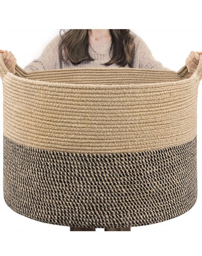 Large woven basket - basket, for
