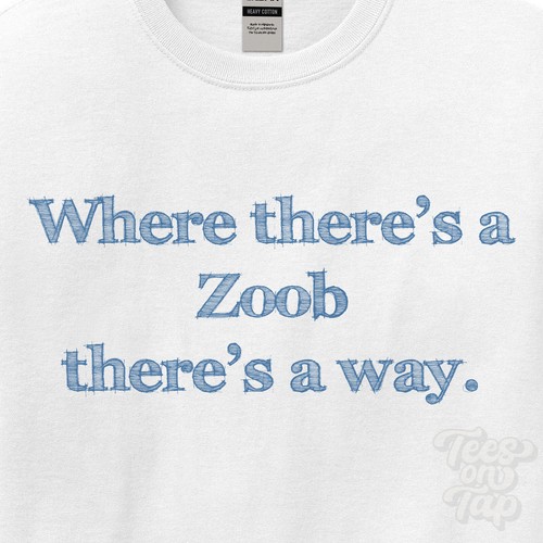 Where zoob there - there's, a