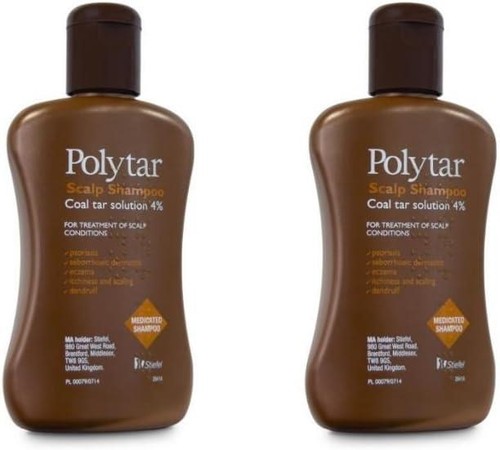 Polytar scalp shampoo - x,