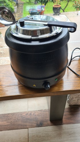Buffalo l715 black soup kettle - buffalo,