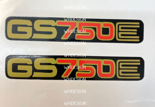 Suzuki gs750e sidepanel - gs750e, badges