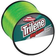Berkley Trilene Big Game Solar Green Fishing Line Bulk 600 / 1000m Spools Fresh