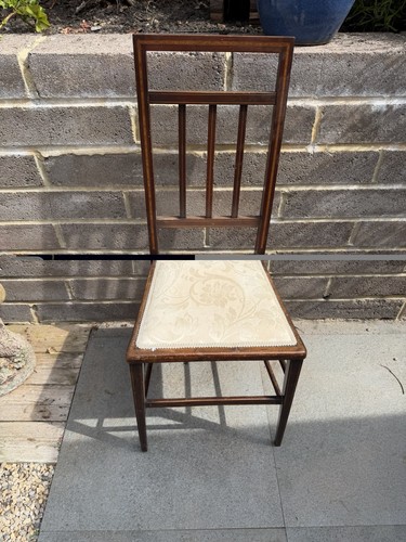 Edwardian bedroom chair - edwardian,