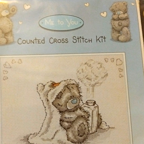 You cross stitch kit - cross,