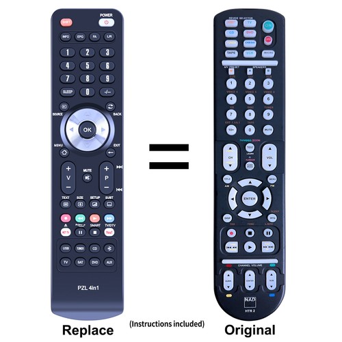 New htr replacement remote - htr,