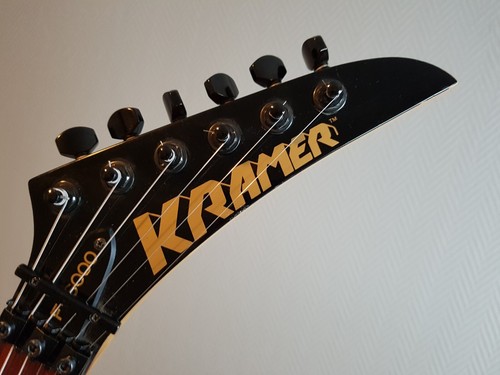 Kramer guitar headstock logo - headstock,