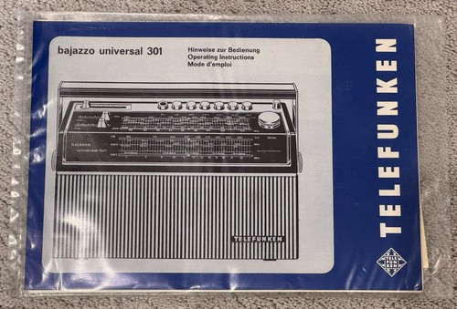 Telefunken operating - telefunken,