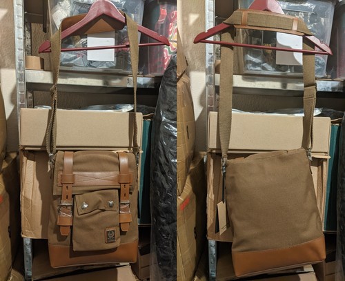 Belstaff cotton leather - cotton, /