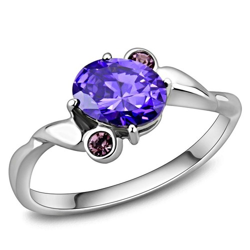 Tanzanite oval ring - , three