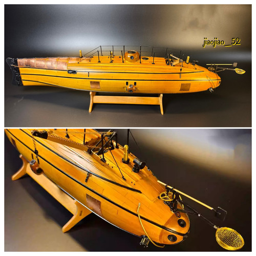 Ictineo wooden submarine - wooden,