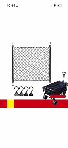 Black heavy duty - cargo, net