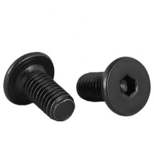 Black Stainless Steel Hexagon Hex Socket Ultra Thin Flat Wafer Head Screw Bolt