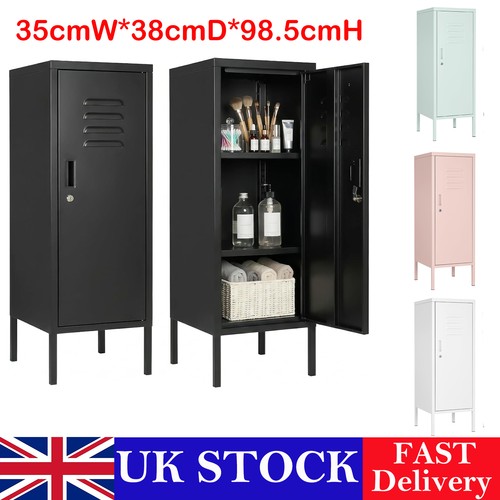 Lockable metal locker cabinet - lockable,
