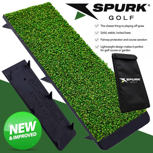 Spurk golf strike mat - strike, short