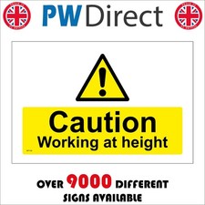 SIGN Caution Working At Height