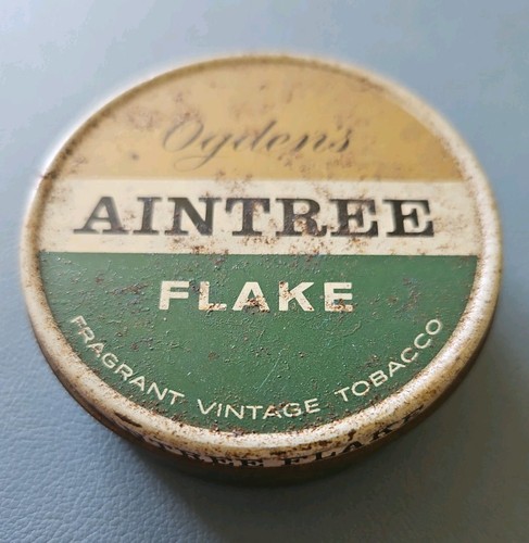 Vintage ogdens tobacco tin - tobacco,