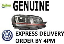 GENUINE OEM VW Golf MK7 GTI Valeo Bi-Xenon Headlight Right 2013-17