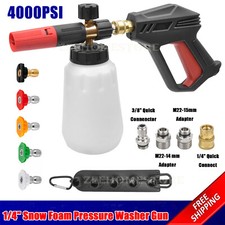 1/4" Snow Foam Pressure Washer