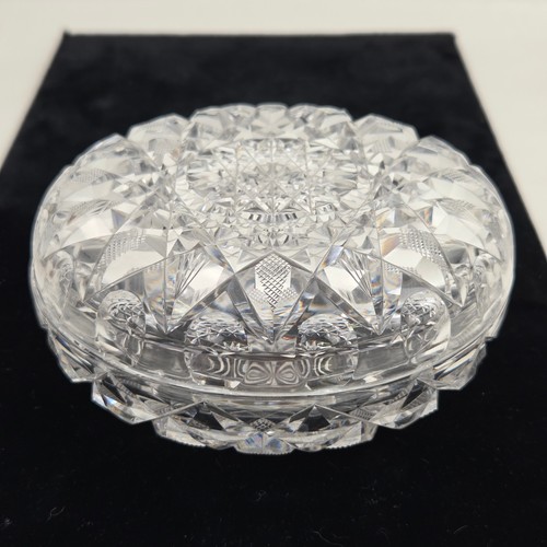 Signed libbey abp cut glass - libbey,
