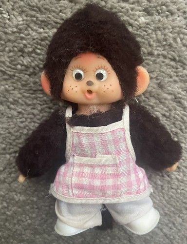 Rare vintage monchichi monkey - vintage,