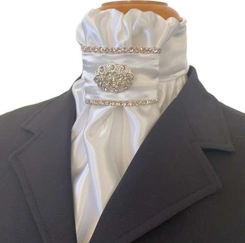 Hhd white satin - hhd, pretied