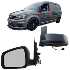 Wing Mirror Electric Primed For VW Caddy MK4 Life Maxi 2016-2021 Left Side