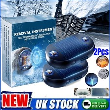 2PCS Car Ice Defroster Windshield Snow Removal Window Glass Microwave Device