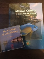 MALAWI CICHLIDS IN THEIR NATURAL HABITAT By Ad Konings - Hardcover **Mint**