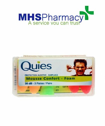 Quies earplug foam - quies, fluo