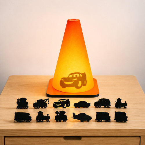 Disney cars inspired led night - disney,