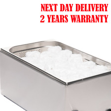 Buffalo Wet Heat Bain Marie Hot Towel Warmer for Barber Shop Pan & lid included