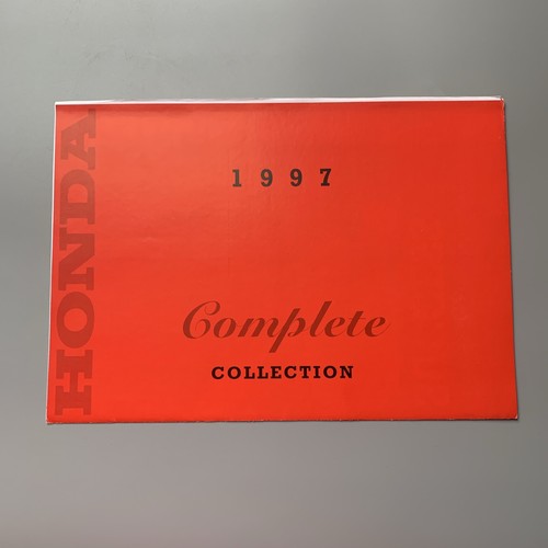 Honda 1997 range brochure - uk,