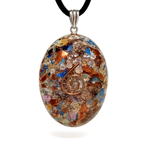 Orgone pendant chakra - 7,