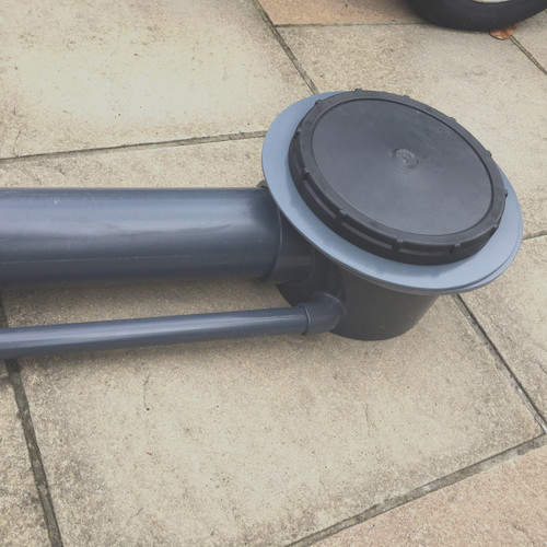 Aerated bottom drain inch - aerated,