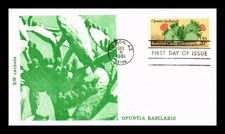 DR JIM STAMPS US COVER BEAVERTAIL CACTUS DESERT PLANTS FDC RW CACHETS