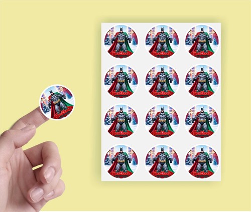 X24 batman sticker envelope - x24,