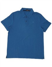 G-STAR Mens Polo Shirt XL Blue