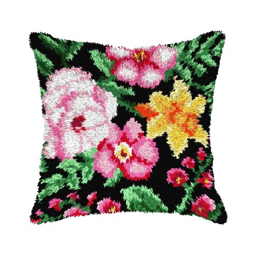 Orchidea latch hook - orchidea,