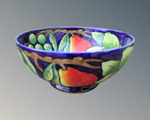 Large maling fruit bowl blue - large,