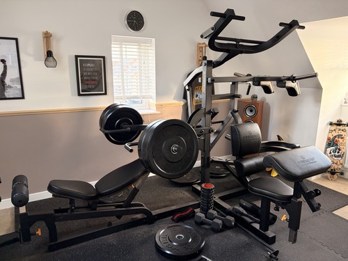 Powertec leverage gym - gym, weights