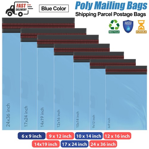 Blue mailing bags strong - mailing,