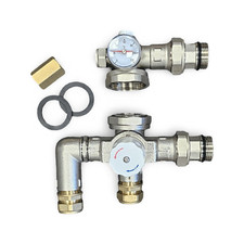 Thermostatic Controller Blending Mixing Valve For Underfloor Heating Manifold