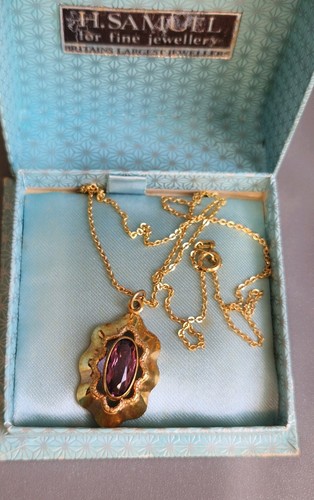 Vintage samuel gold - h.samuel, plated