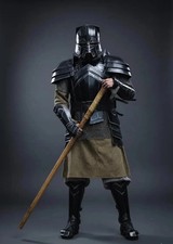 Dwarven Knight Full Body Armor Suit ~ Medieval Blackened Steel Armor For Cosplay