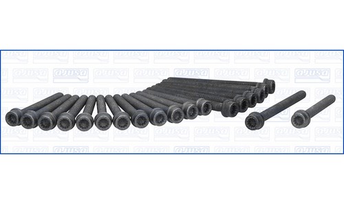 Cylinder head bolt set - cylinder,