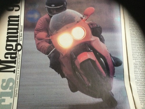 Harris honda magnum - harris,
