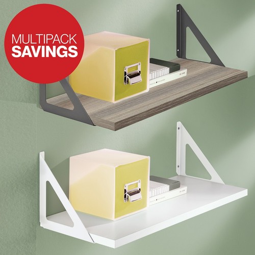 Floating shelf with hanging - shelf,